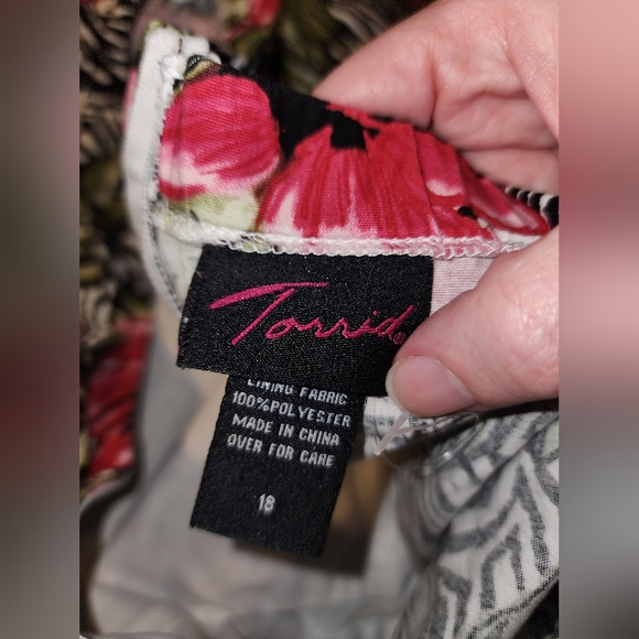 Torrid Strapless Dress size 18 - Picture 6 of 7